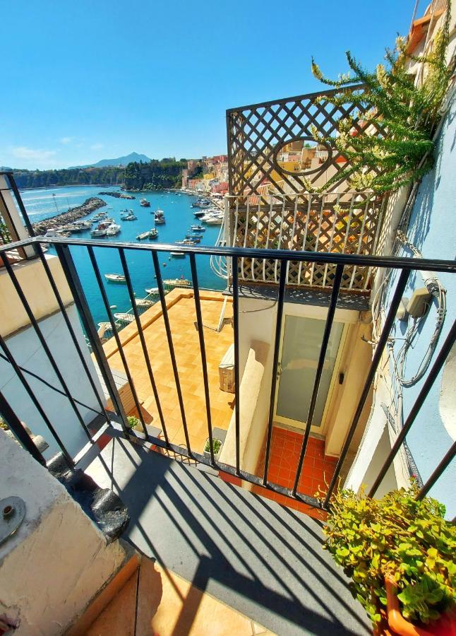 Monolocale Azzurro Procida Exterior foto