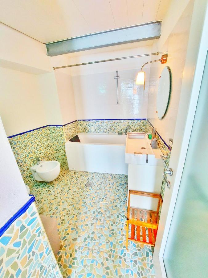 Monolocale Azzurro Procida Exterior foto