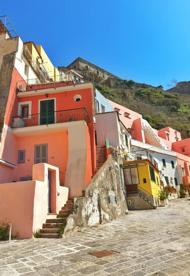 Monolocale Azzurro Procida Exterior foto